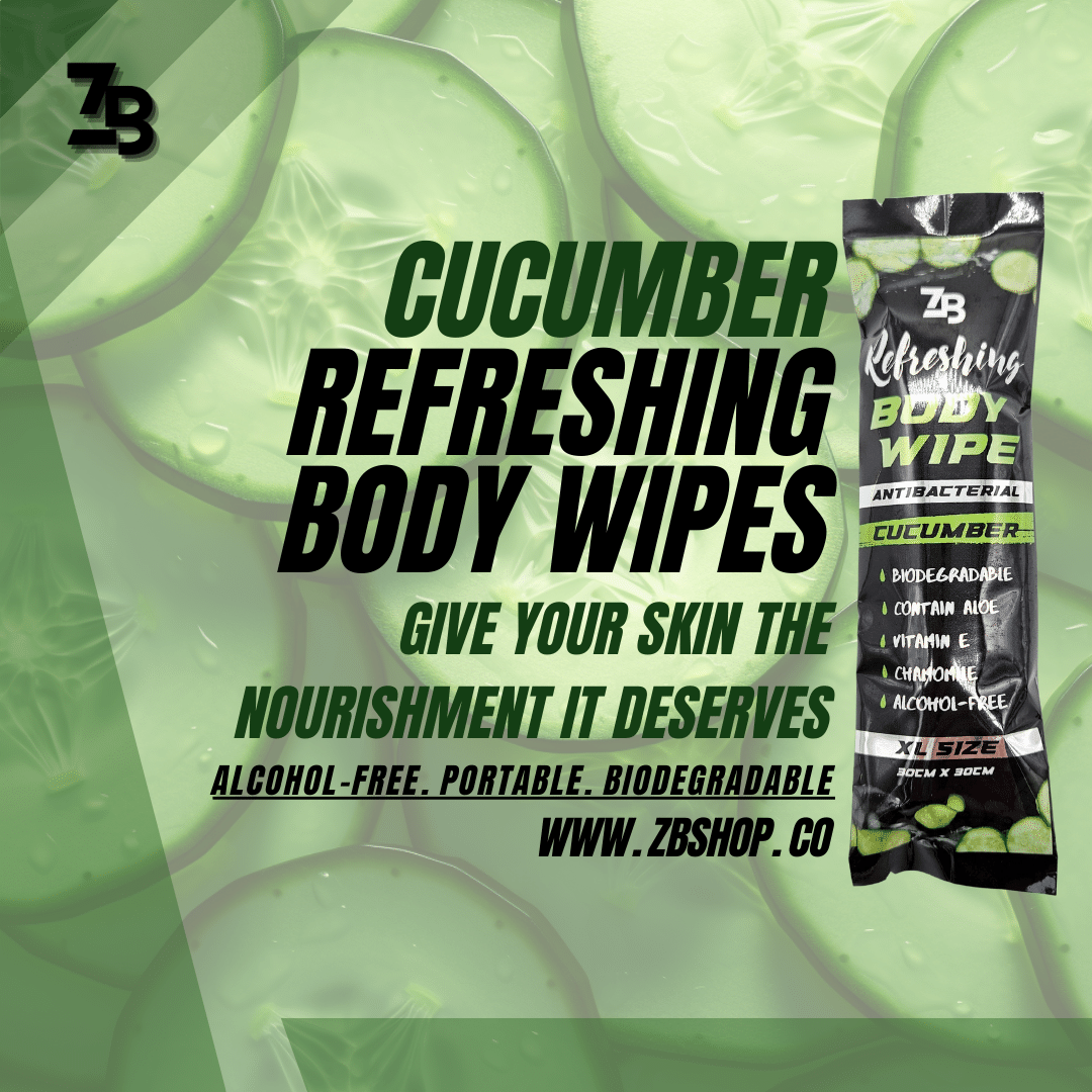 ZB Biodegradable Refreshing Body Wipes (5 rolls per pack) × 1