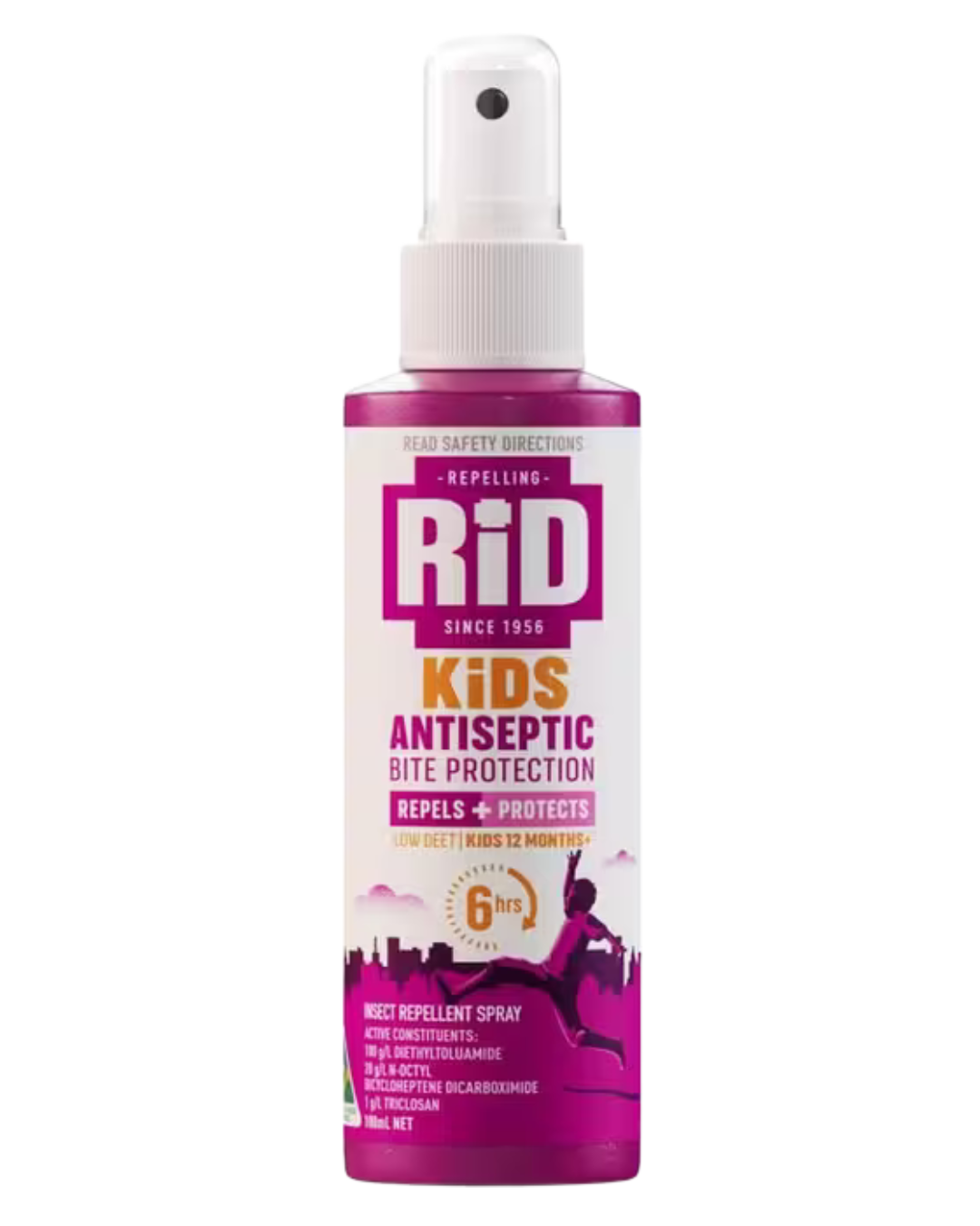 RiD Kids Antiseptic Bite Protection 100ml (Alcohol-free)