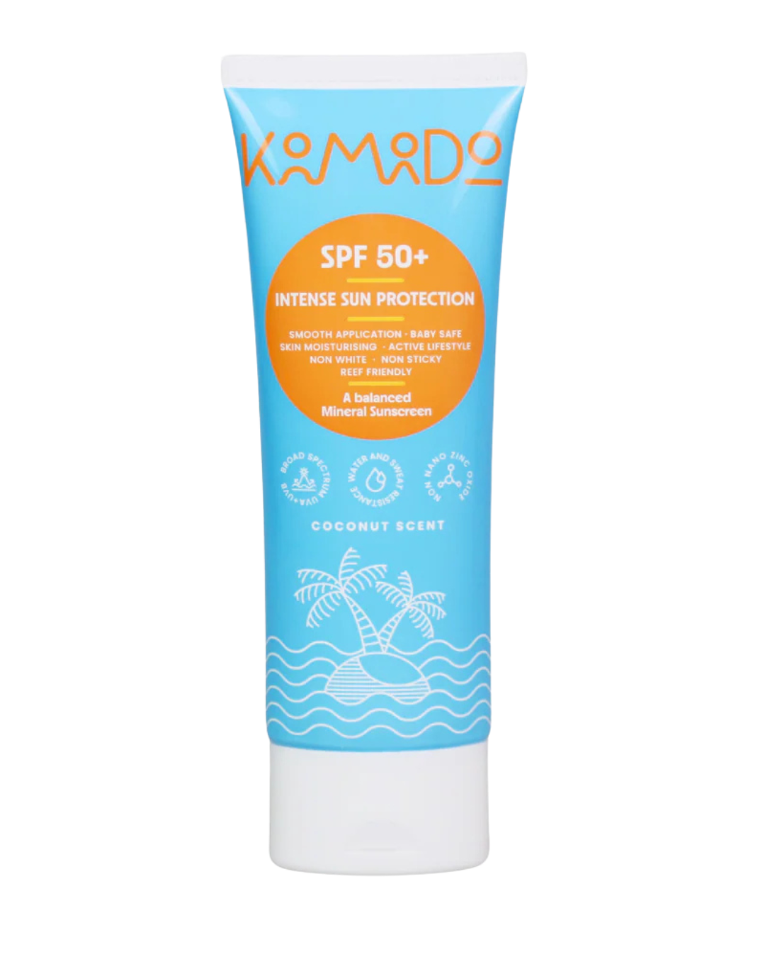 Komodo Sunscreen SPF50+ Mineral balance 100g